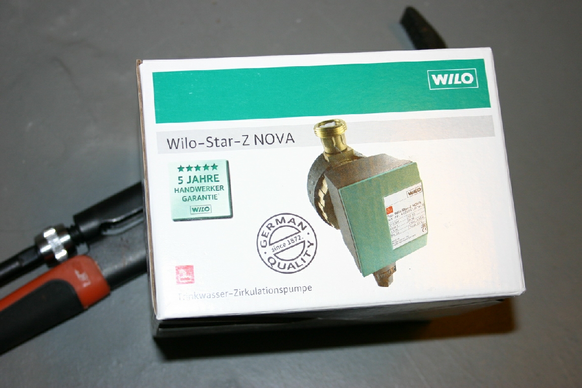 Wilo Star-Z Nova Trinkwasserzirkulationspumpe 4132750